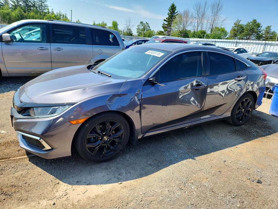 HONDA CIVIC 2019 с VIN 2HGFC2F77KH009084 - Снимка от търг