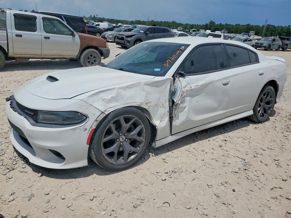 DODGE CHARGER 2019 with VIN 2C3CDXHG2KH583878 - Photo from auction