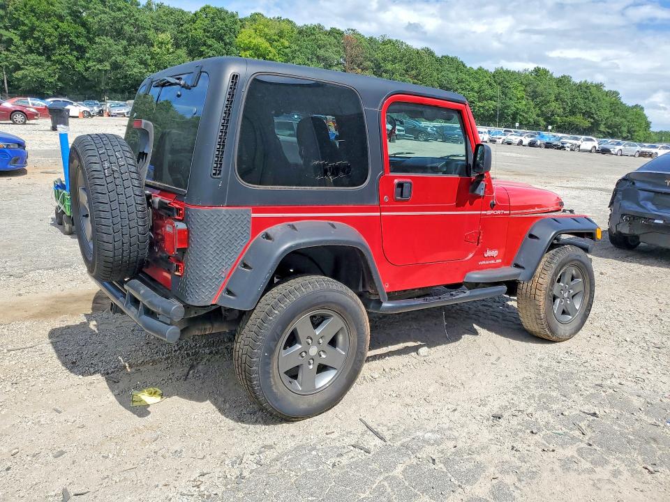 Zdjęcie 3 z aukcji – 2005 JEEP WRANGLER / TJ z VIN 1J4FA49S65P355427
