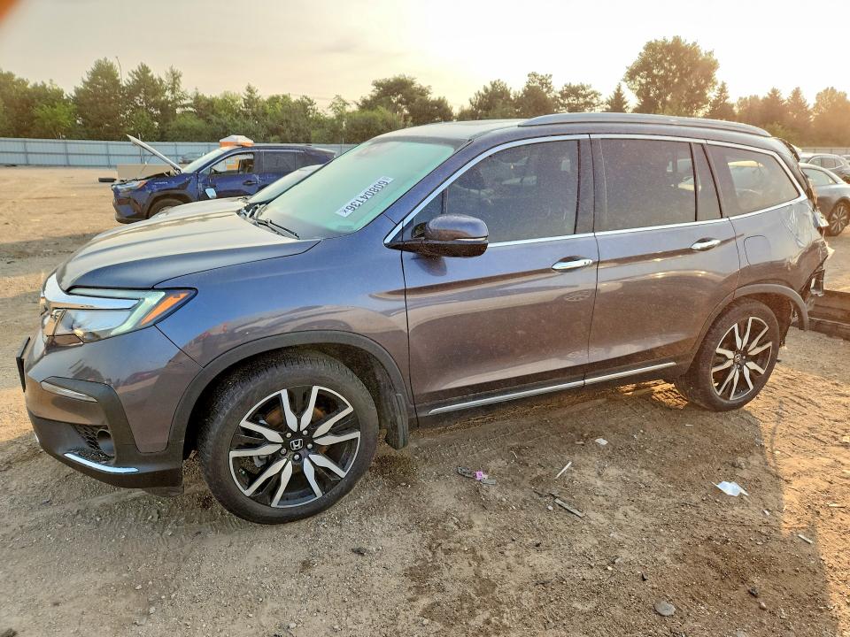 HONDA PILOT 2022 with VIN 5FNYF6H60NB089073 - Photo from auction