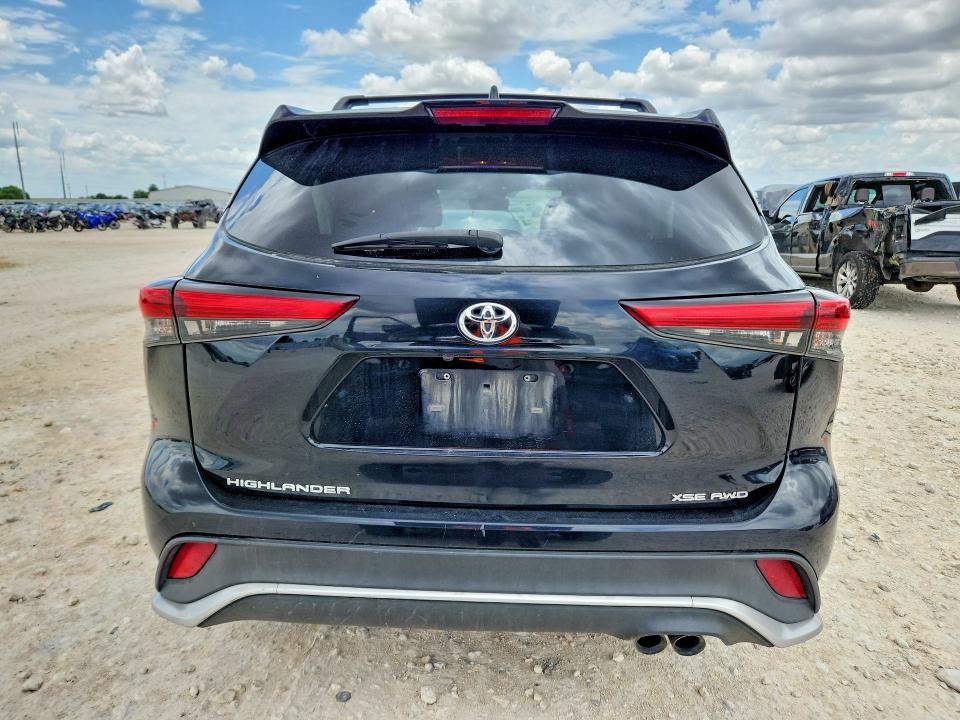Photo 6 from auction – 2022 TOYOTA HIGHLANDER with VIN 5TDLZRBH2NS165496