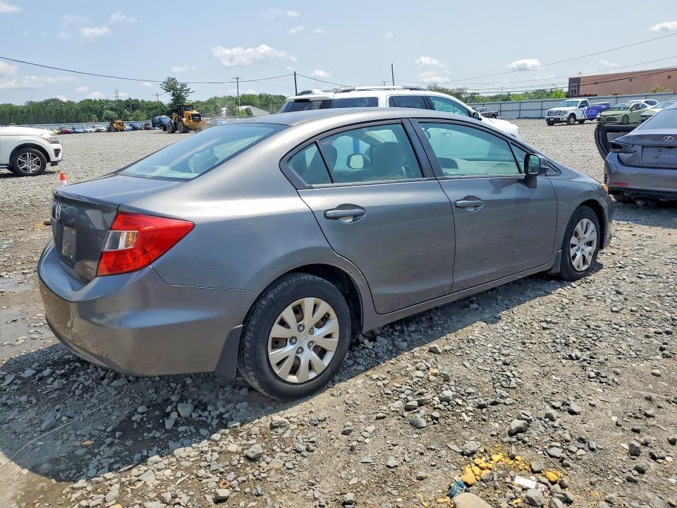 Photo 3 from auction – 2012 HONDA CIVIC with VIN 19XFB2F54CE364565