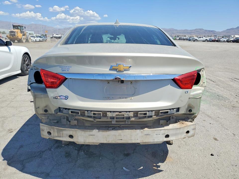 Photo 6 from auction – 2014 CHEVROLET IMPALA with VIN 2G1125S39E9306820
