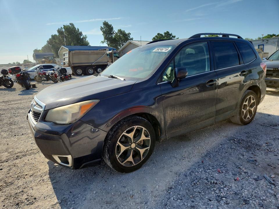 SUBARU FORESTER 2014 with VIN JF2SJGMC8EH528768 - Photo from auction
