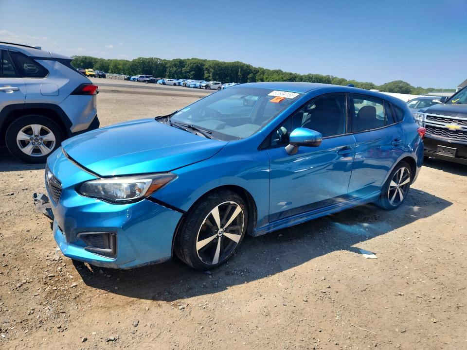 SUBARU IMPREZA 2017 with VIN 4S3GTAL68H3708051 - Photo from auction