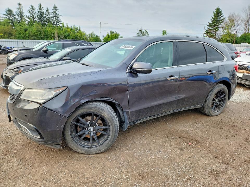 Foto 1 de la subasta – 2016 ACURA MDX con VIN 5FRYD4H82GB507243
