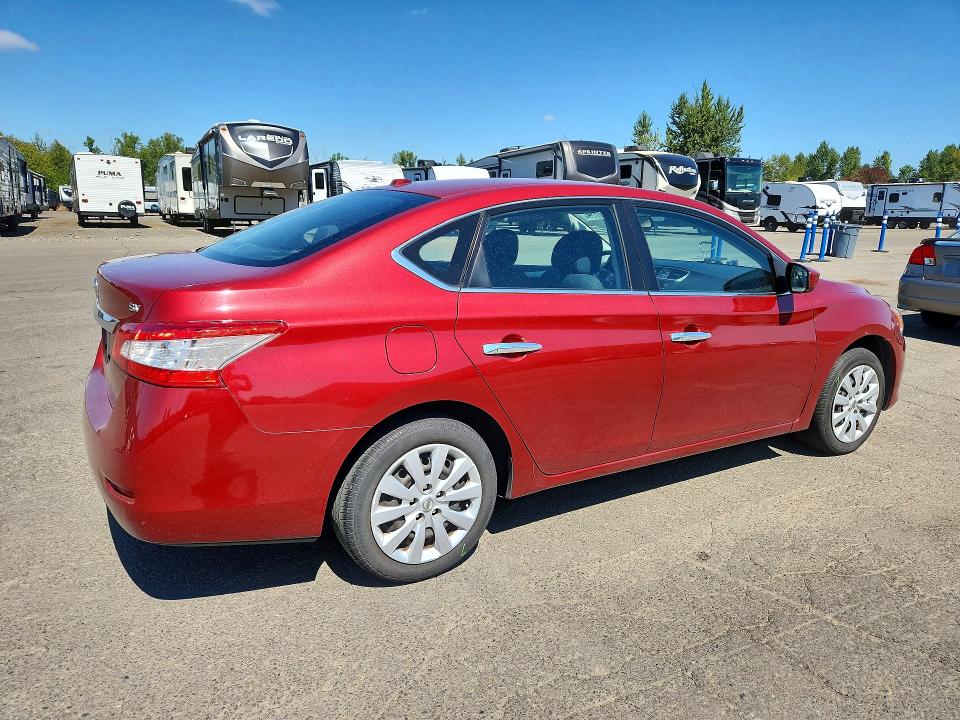 Photo 3 from auction – 2015 NISSAN SENTRA with VIN 3N1AB7AP0FL657477