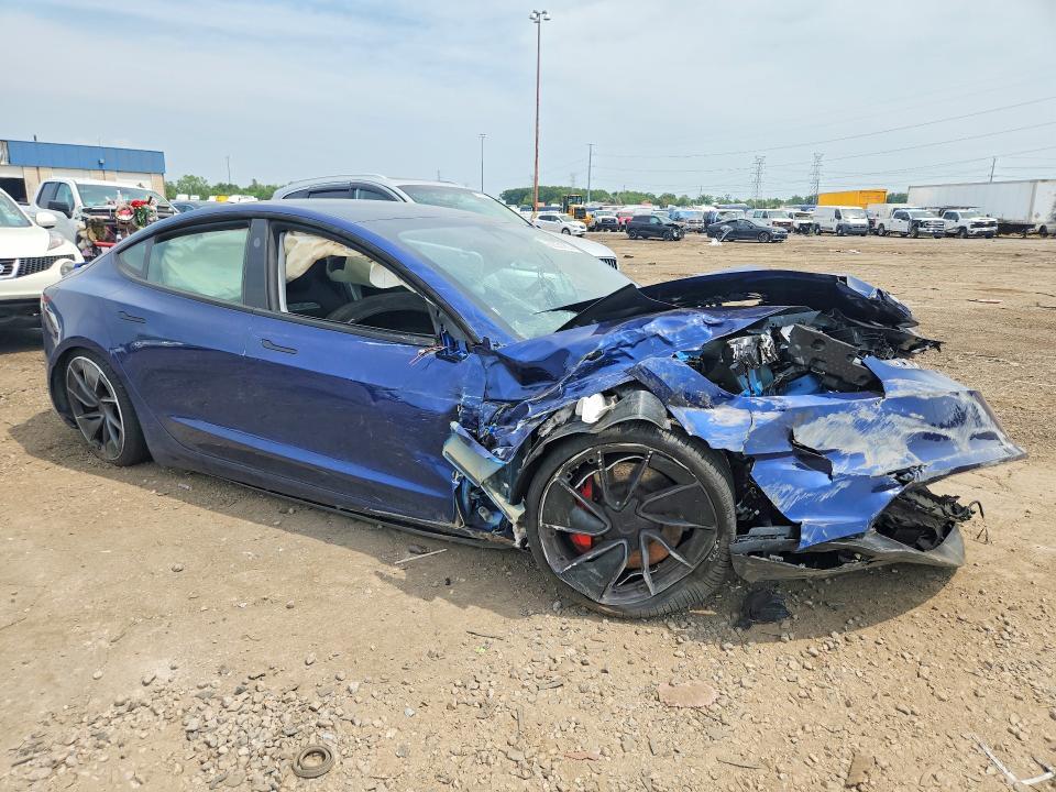 Photo 4 from auction – 2025 TESLA MODEL 3 with VIN 5YJ3E1ET5SF029988