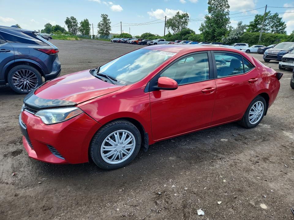 TOYOTA COROLLA 2016 with VIN 2T1BURHE7GC625058 - Photo from auction