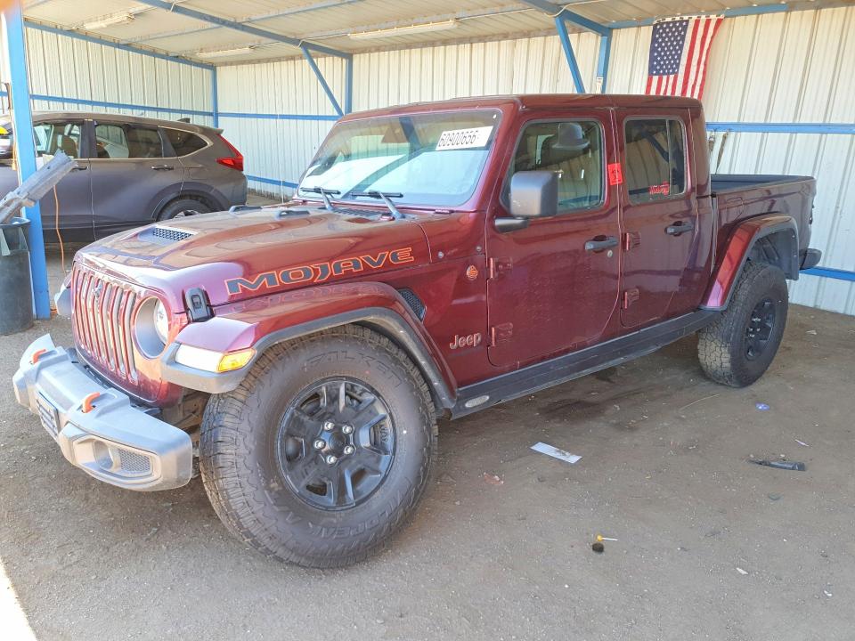 JEEP GLADIATOR 2022 with VIN 1C6JJTEG7NL127785 - Photo from auction