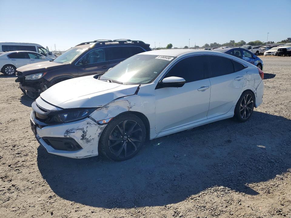HONDA CIVIC 2020 with VIN 19XFC2F89LE212367 - Photo from auction