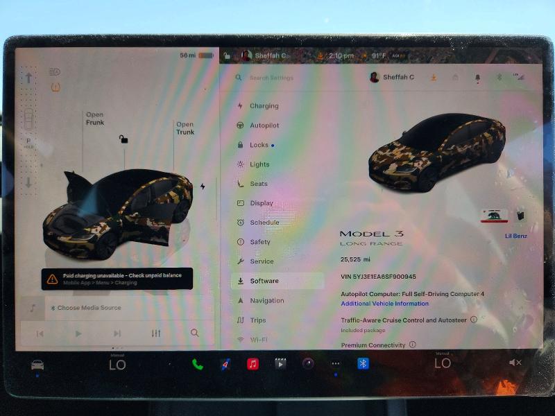 Photo 9 from auction – 2025 TESLA MODEL 3 with VIN 5YJ3E1EA6SF900945