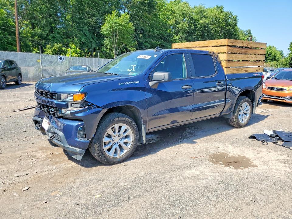 CHEVROLET SILVERADO 2020 with VIN 1GCPYBEH4LZ247426 - Photo from auction