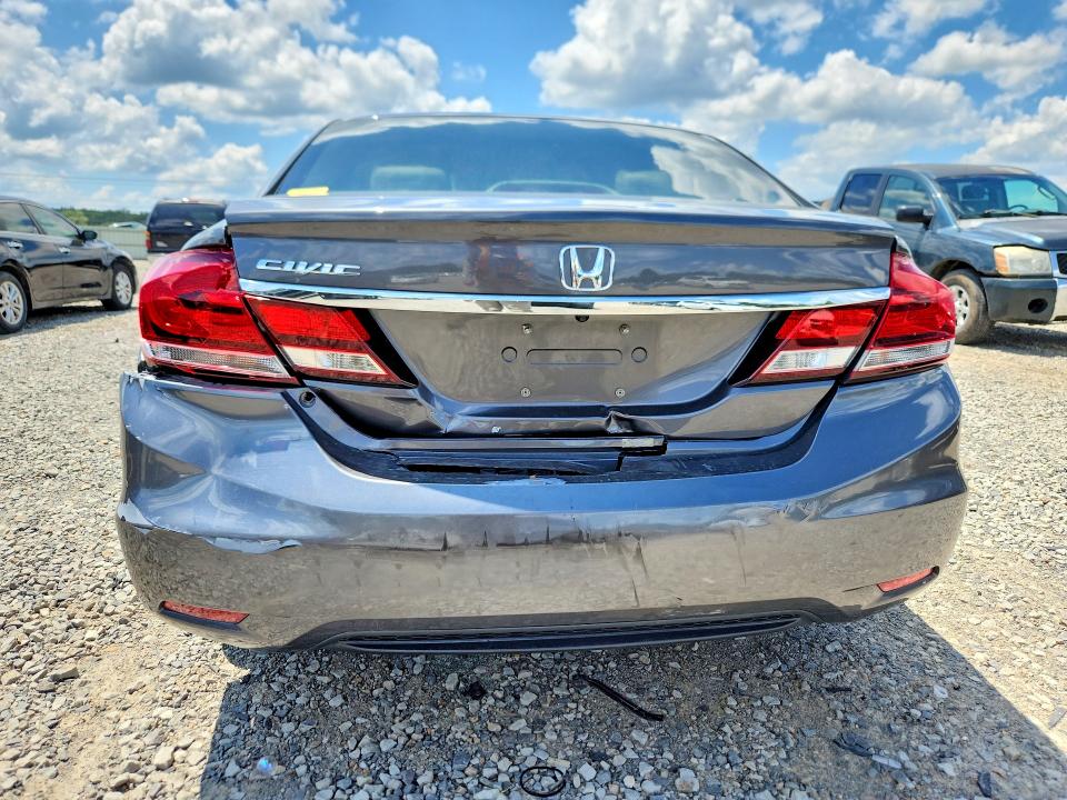 Photo 6 from auction – 2013 HONDA CIVIC with VIN 2HGFB2F59DH509168