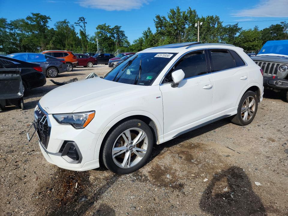 AUDI Q3 2020 with VIN WA1DECF34L1060992 - Photo from auction