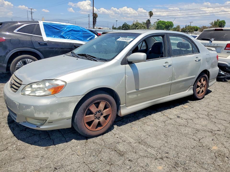 TOYOTA COROLLA 2003 with VIN 1NXBR32E33Z112681 - Photo from auction