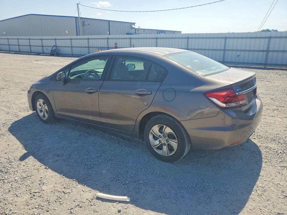 Photo 2 from auction – 2013 HONDA CIVIC with VIN 2HGFB2F51DH565184