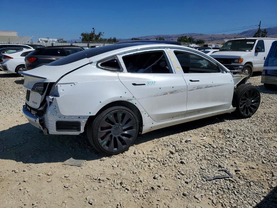 Photo 3 from auction – 2022 TESLA MODEL 3 with VIN 5YJ3E1EC7NF356848