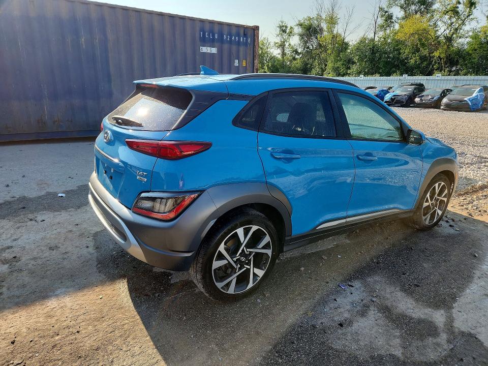 Photo 3 from auction – 2022 HYUNDAI KONA with VIN KM8K5CA31NU779764