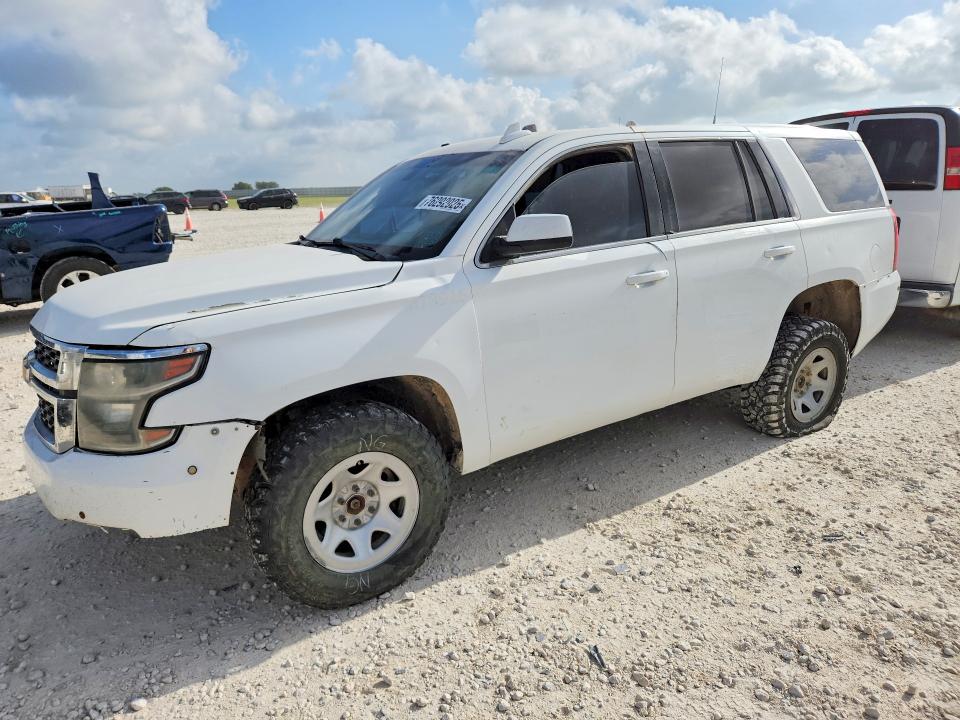 CHEVROLET TAHOE 2017 with VIN 1GNSKFEC5HR268792 - Photo from auction