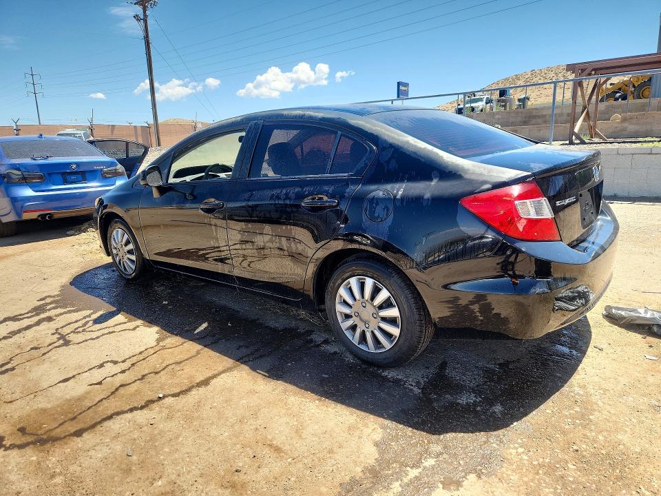 Photo 2 from auction – 2012 HONDA CIVIC with VIN JHMFB2F5XCS005734
