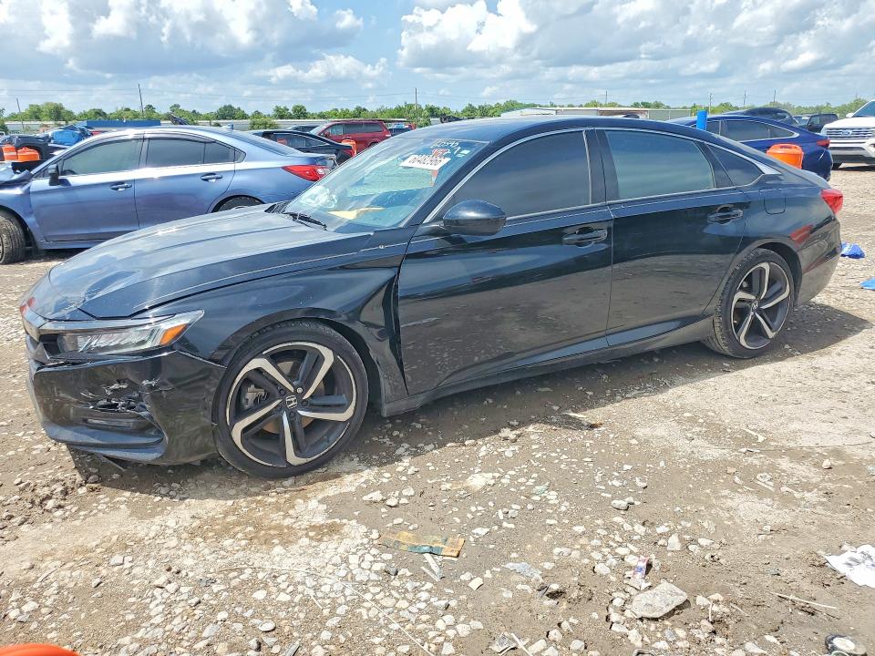 HONDA ACCORD 2018 with VIN 1HGCV1F3XJA030237 - Photo from auction