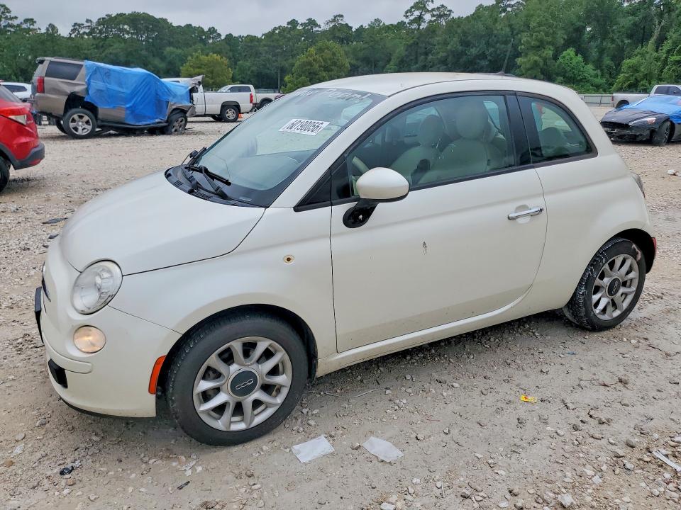 FIAT 500 2017 with VIN 3C3CFFKR7HT549370 - Photo from auction