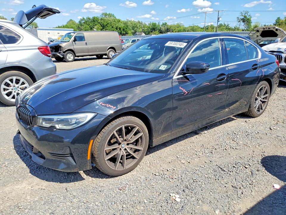 BMW 330XI 2021 with VIN 3MW5R7J07M8B56905 - Photo from auction