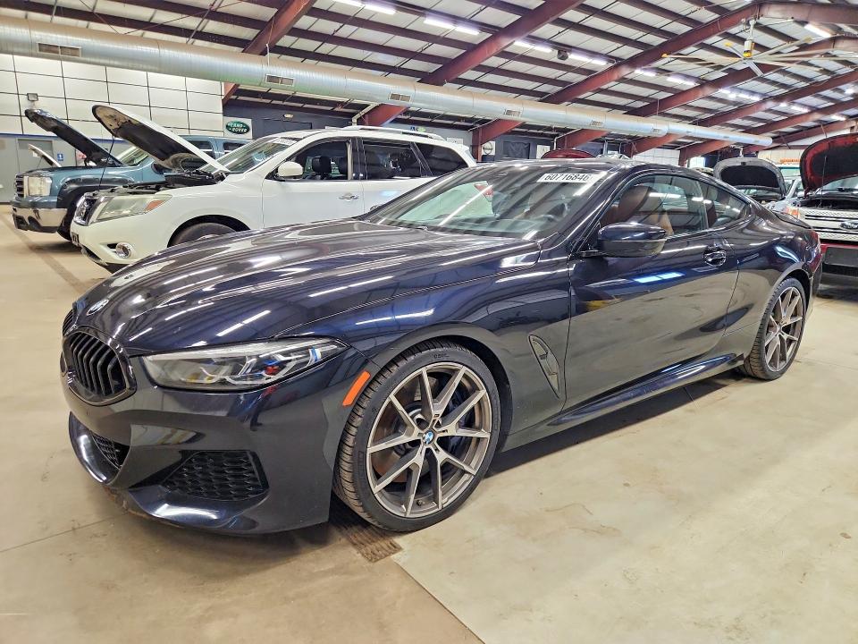 BMW M850XI 2021 with VIN WBABC4C01MCF18917 - Photo from auction