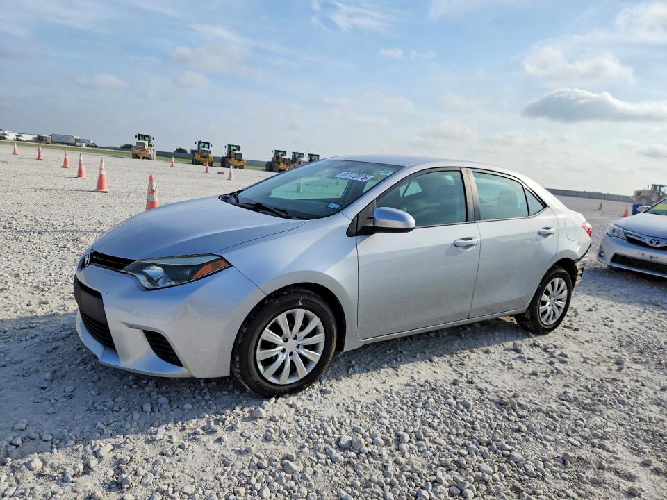 TOYOTA COROLLA 2014 with VIN 5YFBURHE1EP080682 - Photo from auction