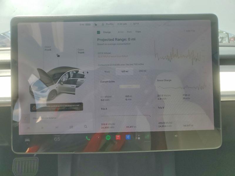 Photo 9 from auction – 2021 TESLA MODEL 3 with VIN 5YJ3E1EA8MF851881