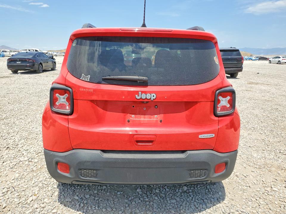 Photo 6 from auction – 2018 JEEP RENEGADE with VIN ZACCJABB2JPH97362