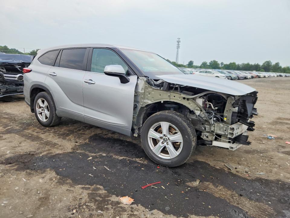 Photo 4 from auction – 2023 TOYOTA HIGHLANDER with VIN 5TDKDRAH5PS019334