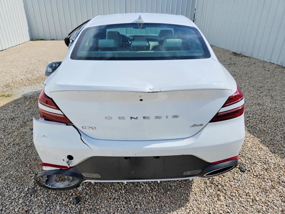 Photo 6 from auction – 2025 GENESIS G70 with VIN KMTG34SC3SU153893
