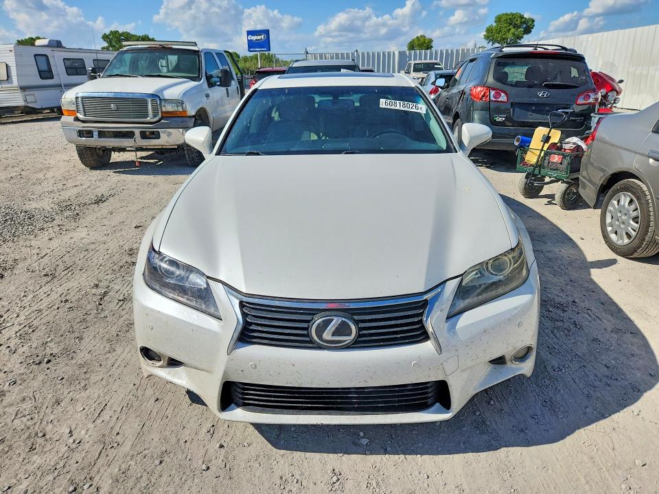 Photo 5 from auction – 2013 LEXUS GS with VIN JTHBE1BL0D5025754