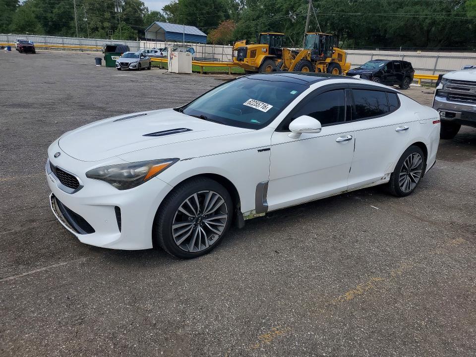 KIA STINGER 2019 with VIN KNAE25LA1K6052896 - Photo from auction