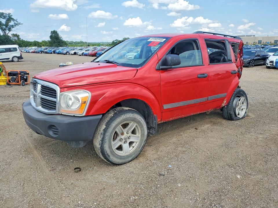 DODGE DURANGO 2006 with VIN 1D4HB38N56F121744 - Photo from auction