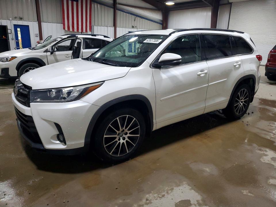 TOYOTA HIGHLANDER 2018 with VIN 5TDJZRFH0JS802882 - Photo from auction