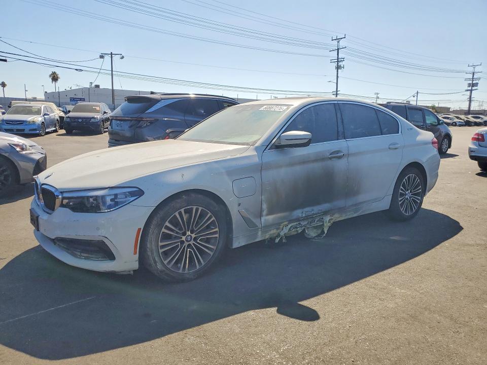 BMW 530E 2019 with VIN WBAJA9C51KB399390 - Photo from auction