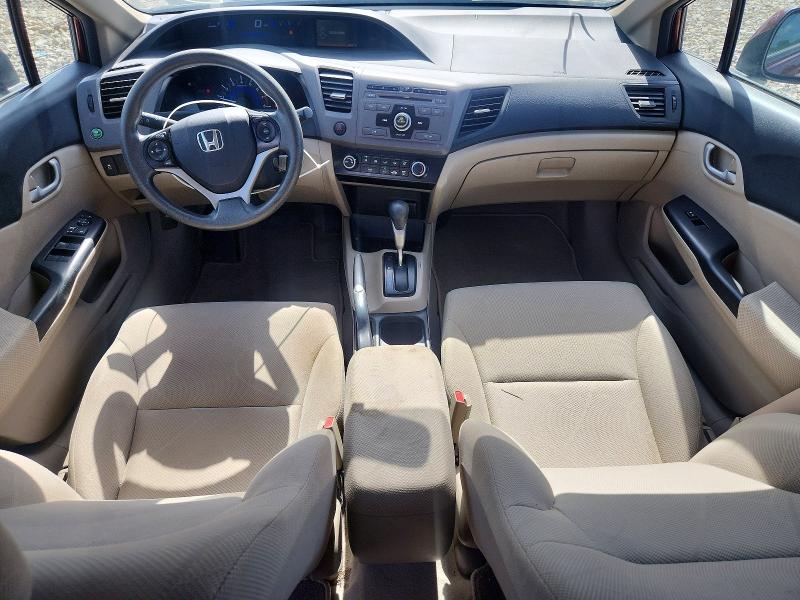 Photo 8 from auction – 2012 HONDA CIVIC with VIN 19XFB2F57CE108503