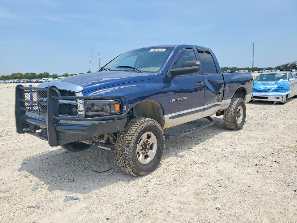 DODGE RAM 2500 2004 with VIN 3D7KU28C44G226802 - Photo from auction