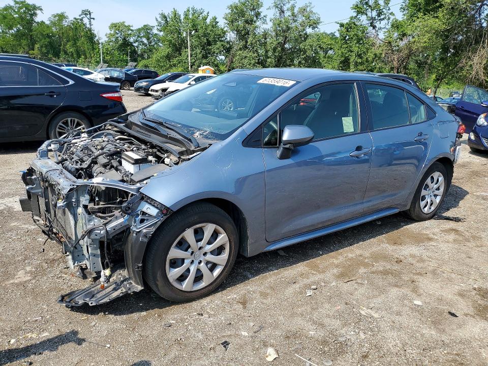TOYOTA COROLLA 2025 with VIN JTDB4MEE9S3029524 - Photo from auction