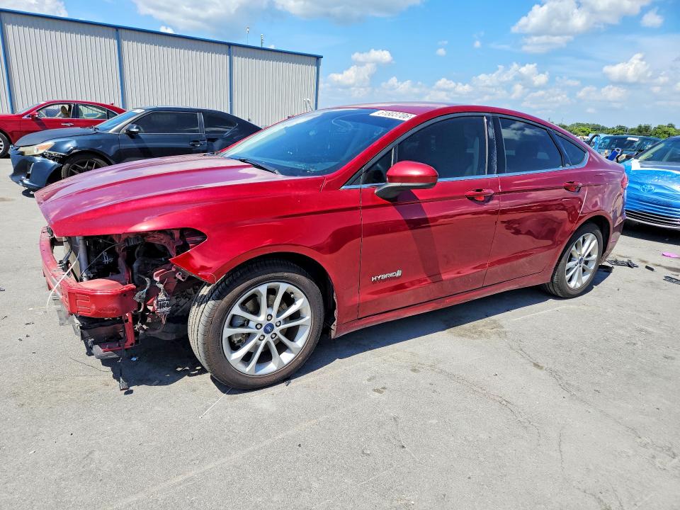 FORD FUSION 2019 con VIN 3FA6P0LU1KR205582 - Foto de la subasta