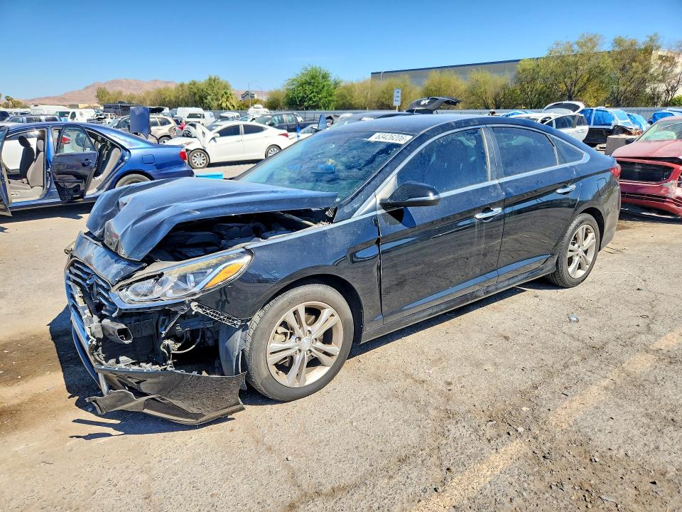 HYUNDAI SONATA 2018 with VIN 5NPE34AF2JH600093 - Photo from auction
