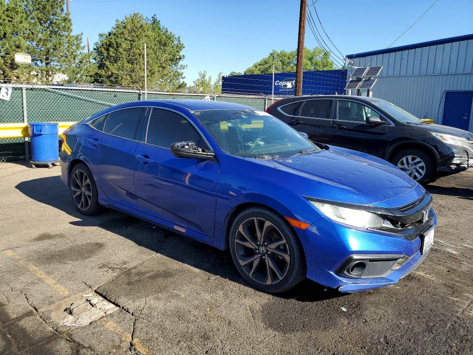 Photo 4 from auction – 2021 HONDA CIVIC with VIN 2HGFC2F88MH522825