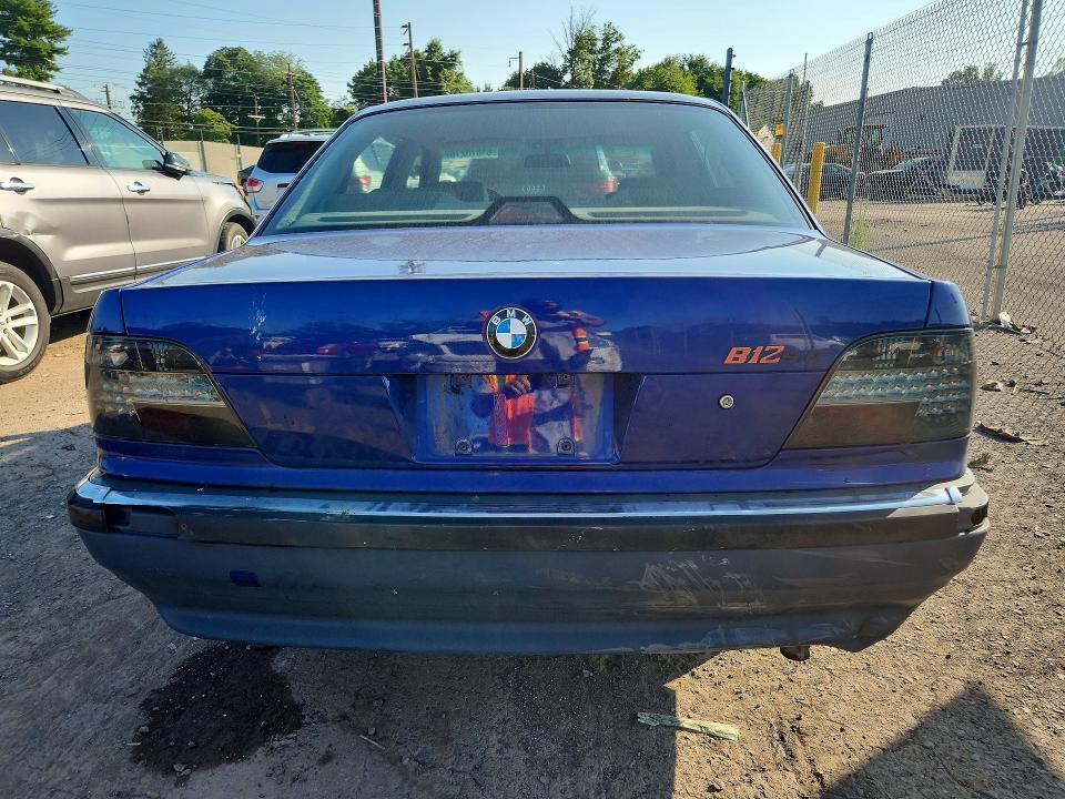 Photo 6 from auction – 1998 BMW 740 with VIN WBAGJ8320WDM23845