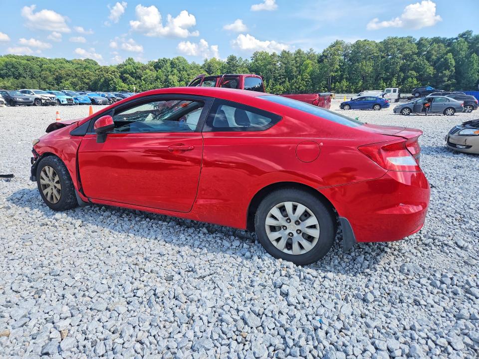 Photo 2 from auction – 2012 HONDA CIVIC with VIN 2HGFG3B55CH518011