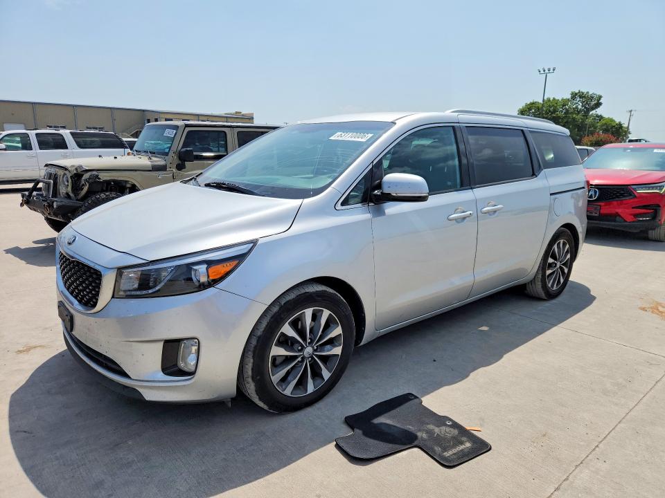 KIA SEDONA 2016 with VIN KNDMC5C16G6125585 - Photo from auction