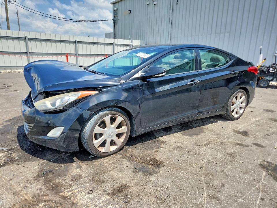 HYUNDAI ELANTRA 2013 with VIN 5NPDH4AE8DH249652 - Photo from auction