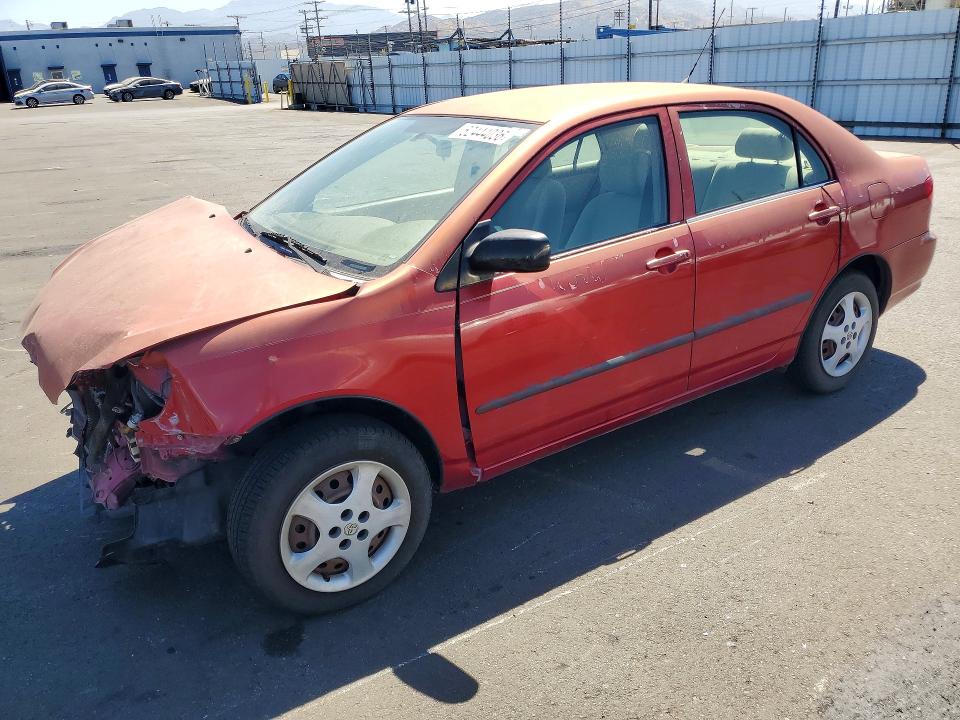 TOYOTA COROLLA 2007 with VIN JTDBR32E870104450 - Photo from auction